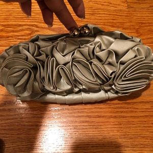 Ruffled Flower Clutch